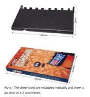 4 Tableau de bord de table portable numérique Easy Flip Score Keeper pour le basket-ball Football Tennis Baseball Soccer Volleyb