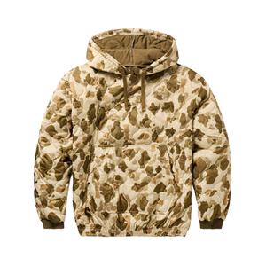 Chaqueta Cortavientos Ligera para Hombre, Estilo Informal, con Bolsillo Delantero, de Tela Oxford 100% Nailon Ecológica, Color Caqui Sólido, Invierno 2026 - Product Image 1