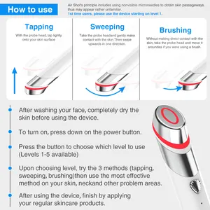 MEDICUBE OEM/ODM 십대 광자 요법 제거 안티 여드름 흉터 미용 장치 전기 led 레드 라이트 안티 주름 얼굴 기계