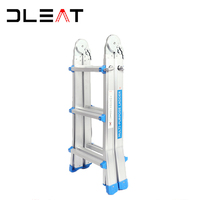 Échelle d'attelage escamotable multifonction en aluminium robuste pour grenier