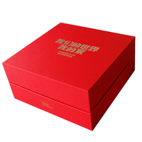 Couvercle et boîte de base Emballage cadeau rigide Boîte en carton de luxe Boîte cadeau design en deux pièces pour jeu