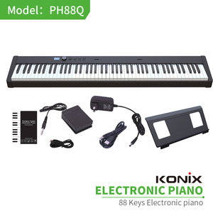 Pianoforte elettrico professionale <span class=keywords><strong>88</strong></span> graduato martello azione pianoforte tastiera pianoforte digitale - Product Image 6