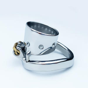 Anillo de pene de 2022 Cm para hombre adulto, instrumento sexual corto descubierto, pene de castidad, novedad de 3,5 - Product Image 2