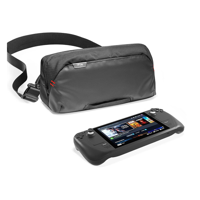Carrying Case for Steam DeckSteam Deck OLEDASUS ROG Ally X, Storage Portable Bag, Protective Shoulder Bag with Pockets
