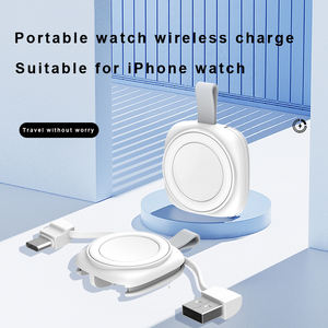 Factory Portable Handle <span class=keywords><strong>Smartwatch</strong></span> USB Type-C Dual Jack <span class=keywords><strong>Cargador</strong></span> inalámbrico magnético fuerte para <span class=keywords><strong>Apple</strong></span> Watch - Product Image 4