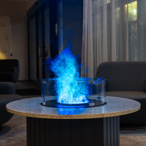 Chimenea de Agua <span class=keywords><strong>3D</strong></span> Inteligente Inno Living con Llamas Coloridas, Compatible con <span class=keywords><strong>Google</strong></span> Home, Gran Venta - Product Image 3
