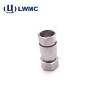 Conector Coaxial RF, fabricante profesional, 4,3/10 macho/hembra para cable 1/2 rf