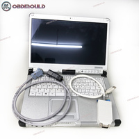 Herramienta de diagnóstico para montacargas Crown Linde con interfaz de cable CAN, herramienta de diagnóstico de sistema completo + CFC2, conexión USB para computadora portátil
