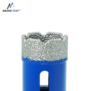 Punta diamantata per trapano sottovuoto con sega a forma di triangolo con trivellazione in gres porcellanato in ceramica marmo granito in muratura al quarzo - Product Image 3