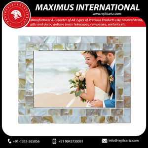 Handmade Mother of Pearl & Wood Europe Style Decorative Replicartz Picture <b>Frame</b> - Product Image 4