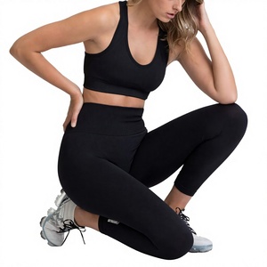 High Performance Workout Sets for Women Halter Neck <b>Underwear</b> Yoga Set Premium Fitness & Yoga Wear for Gym and Pilates - Product Image 6