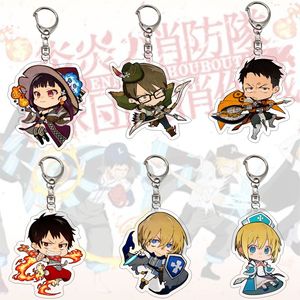 พวงกุญแจอะนิเมะไฟอะคริลิครูปตัวการ์ตูนพวงกุญแจพลาสติก - Product Image 1