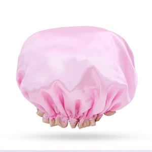 Gorro de ducha de PVC engrosado, impermeable, de doble capa, para cubrir la cabeza, protector contra el aceite y el humo de cocina, gorro de ducha para adultos. - Product Image 6