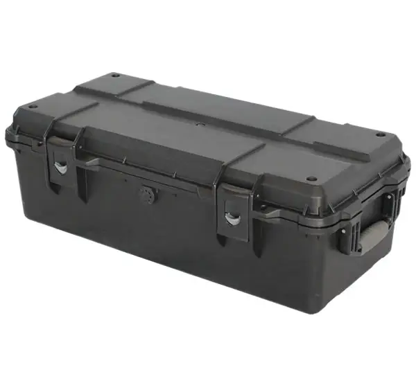 DRX hard carrying tool plastic case gun case with customize foam