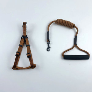 Arnés para mascotas, correa para perros, arnés estilo chaleco de lona para perros medianos y grandes para evitar que se escapeen al pasear. - Product Image 4