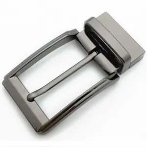 35mm largura interna de zinco liga de metal arma clipe fácil removível rotatable rolo pin fivela de cinto reversível - Product Image 1