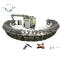 Machine de moulage de semelles et de semelles intérieures en polyuréthane pour chaussures