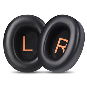 Coussinets d'oreille en cuir protéiné respirant de haute qualité OEM pour remplacement des écouteurs QCY H3/H3 Lite/TOZO HT2 - Product Image 5