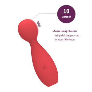 Female adult erotic sex toys liquid silicone mini AV stick <b>vibrator</b> sex toys <b>vibrator</b> - Product Image 4