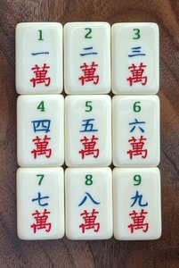 Florence <b>Mahjong</b> Tile Bird Pattern Eco-Friendly Acrylic Folding Metal Legs Modern Tabletop Tile Game Piece for <b>Mahjong</b> <b>Set</b> - Product Image 3