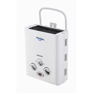 Compatto 6L naturale per il campeggio RV portatile esterno senza serbatoio con accensione a batteria in acciaio tipo canna fumaria scaldabagno a Gas - Product Image 2