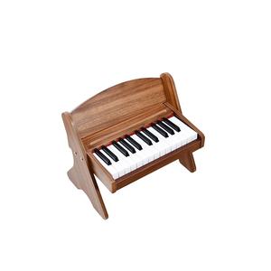 Mini clavier électronique de <span class=keywords><strong>piano</strong></span> en bois à 25 touches sans danger pour les tout-petits Instrument de jouet musical durable <span class=keywords><strong>facile</strong></span> à jouer pour les enfants Fun à la maison - Product Image 4