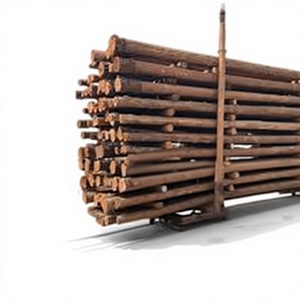 High Voltage Carbon Steel Hot Dip Galvanized Power <b>Pole</b> for Transmission Line Telecommunication Towers 200km/h Wind Resistance - Product Image 1