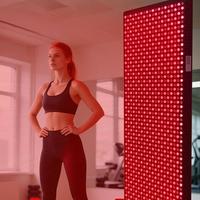 Panneau de luminothérapie LED rouge REDSKY sur pied, 1200 LED, 6000W, 1,8m de haut, pour la santé du corps entier, usage domestique, avec chauffage et multiprise