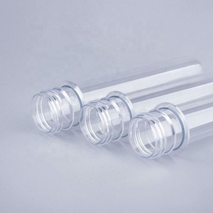 High Quality USB Data Cables Storage Container Food Grade clear <b>Plastic</b> Candy Jars PET Test <b>Tubes</b> With Silver Aluminum Lid - Product Image 5