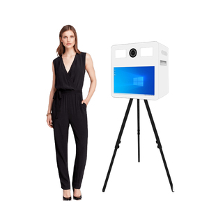 Ánh sáng sao kỷ lục SLR-215 <span class=keywords><strong>DSLR</strong></span> ma thuật gương gian hàng phần mềm máy ảnh Điện thoại thông minh in ngay lập tức 21.5 "Màn hình cảm ứng Photo Booth - Product Image 3