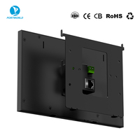 YC-SM08M Portworld Écran tactile IPS métallique 8 pouces 1280x800 Wi-Fi Android 14 RK3576 Octa Core Panneau de contrôle pour maison intelligente