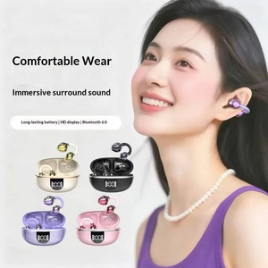 Nuevo Auricular de Clip JS683/682/680 para 6.0, con Cancelación de Ruido Activa, Pantalla Digital, Larga Duración, Cómodo de Usar, Deportivo, Molde Privado - Product Image 1