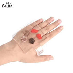 Nuevo producto Belifa, paleta de manos de maquillaje para una solución más limpia y fácil para las necesidades de la <span class=keywords><strong>placa</strong></span> mezcladora de maquillaje - Product Image 1