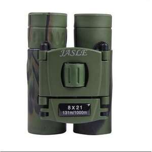 Binoculares Jasle 8x21 con Visión Nocturna, para Viajes al Aire Libre, Telescopios Civiles, Camuflaje Negro - Product Image 1