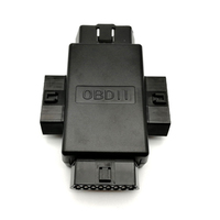 Conector Macho OBD2 OBD II J196 con Adaptador de 3 Conectores Hembra, Lector de Códigos con 1 Año de Garantía