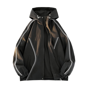 Chaqueta de Motocicleta Impermeable y Anti-UV para Hombre, Personalizada con Logotipo, Cortavientos, Ligera, Transpirable, de Lona, para Montaña - Product Image 4
