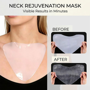 Parche de Colágeno para el Cuello, Forma Triangular, Blanqueador, Hidratante, Antiarrugas, Reafirmante, Cuidado del Cuello - Product Image 2