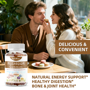 Organik aslanlar Mane mantar Gummies bağışıklık savunma güçlendirici ve yetişkinler için bilişsel artırıcı - Product Image 5