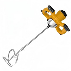 Mélangeur de peinture électrique RYNEX, 6 vitesses, mélangeur à mortier portatif, vitesse variable de 0 à 1000 tr/min, moteur en cuivre pur pour peinture, plâtre, ciment - Product Image 3