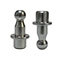 Pivot de fixation de rotule de direction en acier au carbone 10B21 galvanisé usiné en usine avec support de traction à pas pour rotule