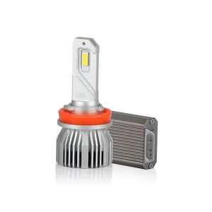 Ampoule de phares de voiture, lumière antibrouillard, led h11, led h11, h9, h8