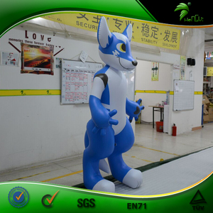 Handmade Màu Xanh <span class=keywords><strong>Inflatable</strong></span> <span class=keywords><strong>Husky</strong></span>, Lớn <span class=keywords><strong>Inflatable</strong></span> <span class=keywords><strong>Husky</strong></span> Đồ Chơi Động Vật - Product Image 6