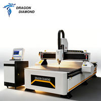 Router CNC de Gran Formato 1325 con Mesa de Ranura en T, Cortadora CNC Ideal para Láminas de 1220x2440mm para Señalización y Trabajos en Madera