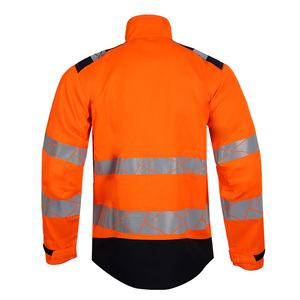 Uniformes de vêtements de travail de construction de <span class=keywords><strong>sécurité</strong></span> réfléchissants haute visibilité pour hommes <span class=keywords><strong>Veste</strong></span> extensible de <span class=keywords><strong>sécurité</strong></span> ignifuge - Product Image 6