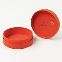 Emballage de coupe menstruelle en papier avec logo personnalisé, tube rond, boîte cadeau cylindrique