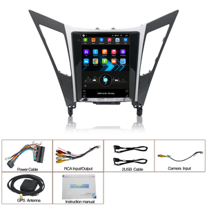 9.7インチ垂直タッチスクリーンAndroidカーラジオGPS <span class=keywords><strong>HYUNDAI</strong></span>ソナタ8th 2011-2015ステレオビデオDVDプレーヤーCarPlayテスラスタイル - Product Image 3