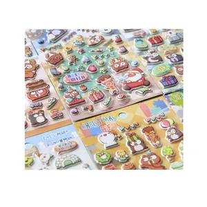 Custom high quality puffy sticker for kids