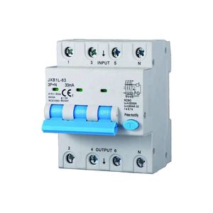 Disyuntor Diferencial Gloca 3P+N 30mA 380V 16A Clase A 6KA - Product Image 1
