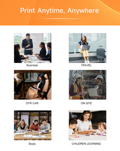 便携式8英寸A4迷你热敏打印机无线无墨水照片和文档迷你打印机，适用于安卓手机 - Product Image 4