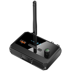 Nuevo Receptor de Audio <span class=keywords><strong>Bluetooth</strong></span> 5.3, Adaptador de Audio Inalámbrico con Conector AUX de 3.5 mm, RCA, Óptico, Compatible con Memoria USB para TV, PC, Altavoces, Automóvil - Product Image 1